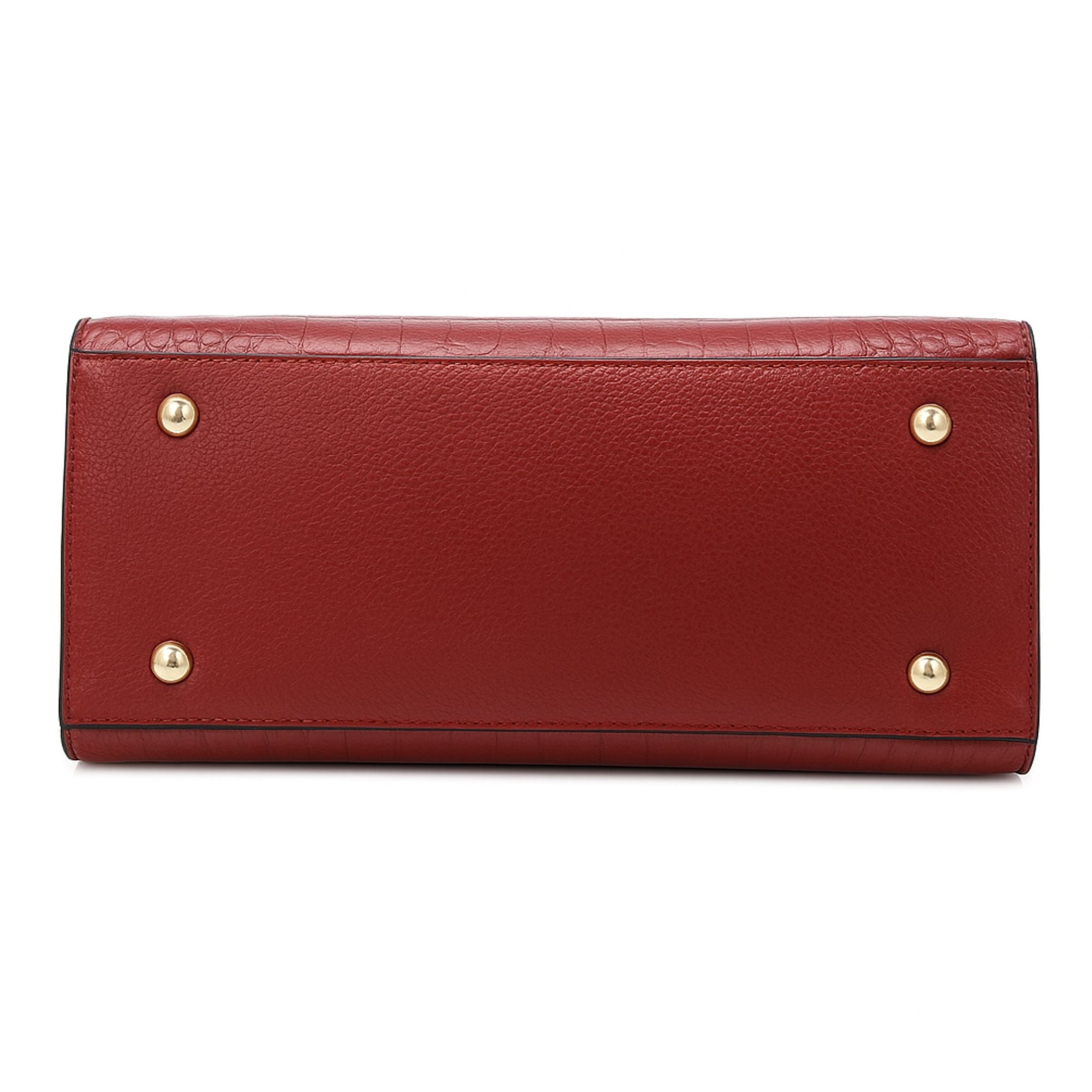 Brixton Leather Satchel Handbag