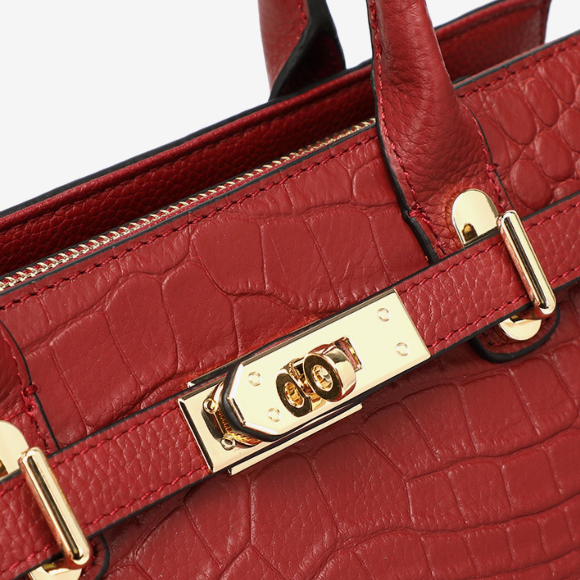 Brixton Leather Satchel Handbag