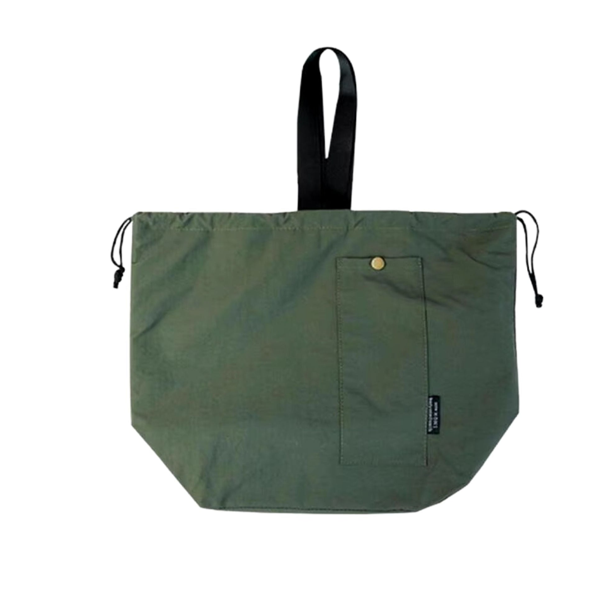 Canvas Insulated Drawstring Lunch Bag