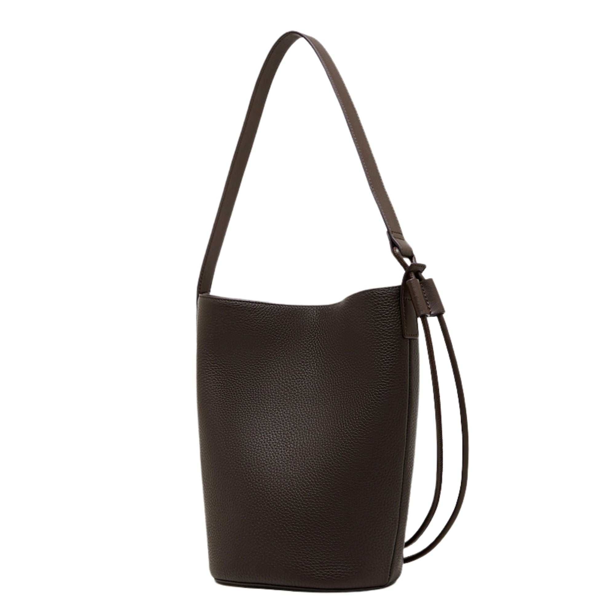 Chatsworth Top Grain Leather Bucket Bag