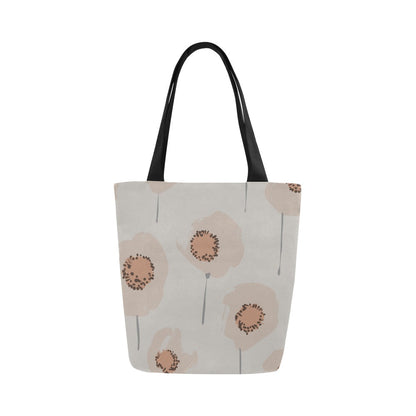 Cute Canvas Bag, Peach Poppy