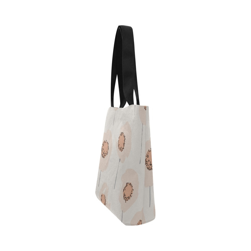 Cute Canvas Bag, Peach Poppy