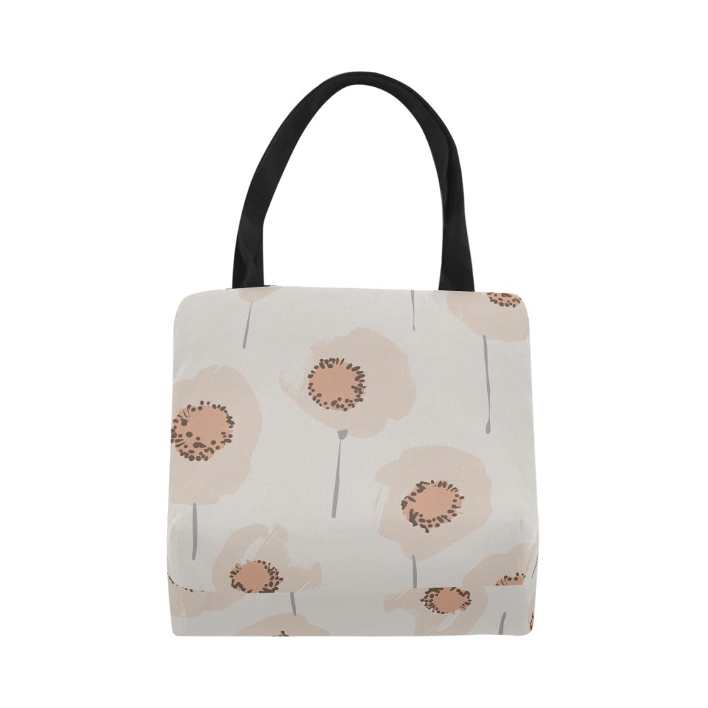 Cute Canvas Bag, Peach Poppy