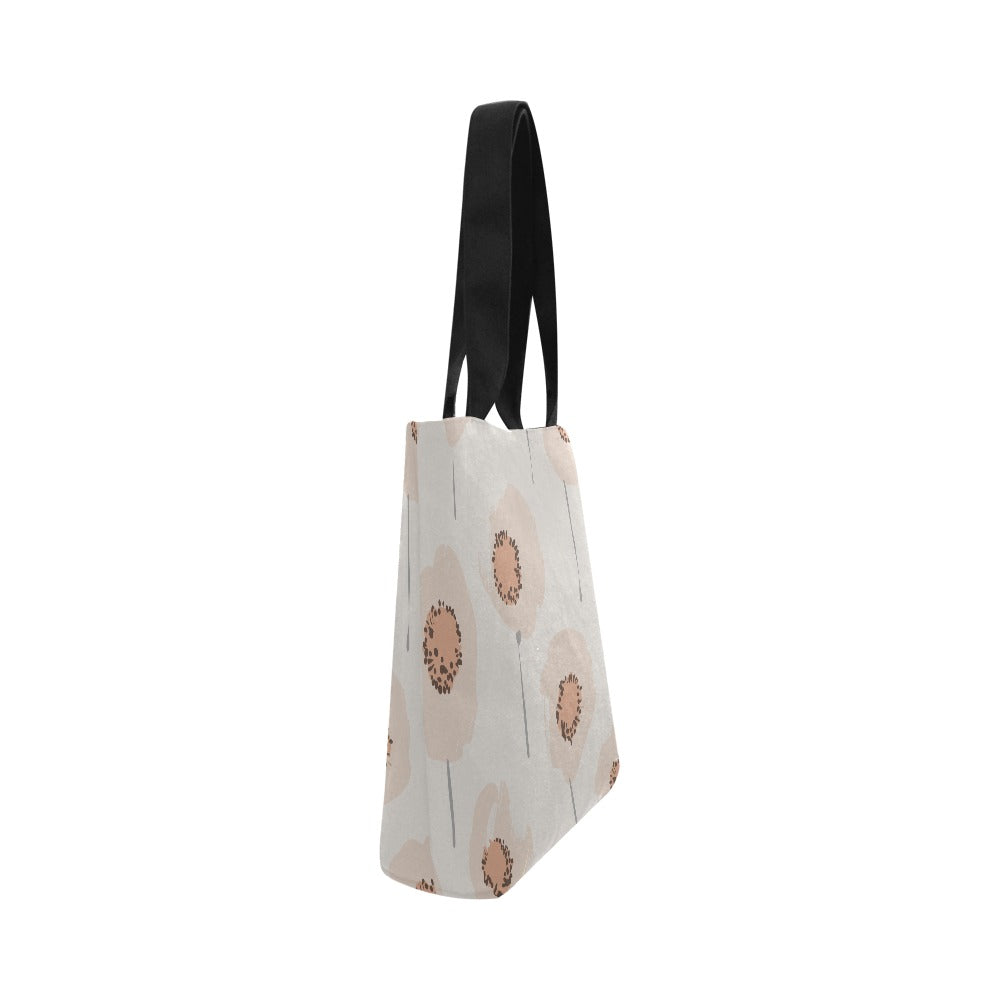 Cute Canvas Bag, Peach Poppy