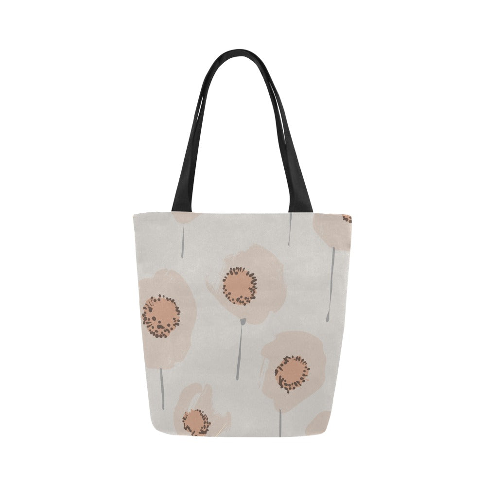 Cute Canvas Bag, Peach Poppy