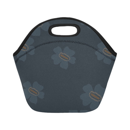 Cute Lunch Bag for Women Medium, Navy Tigrinum