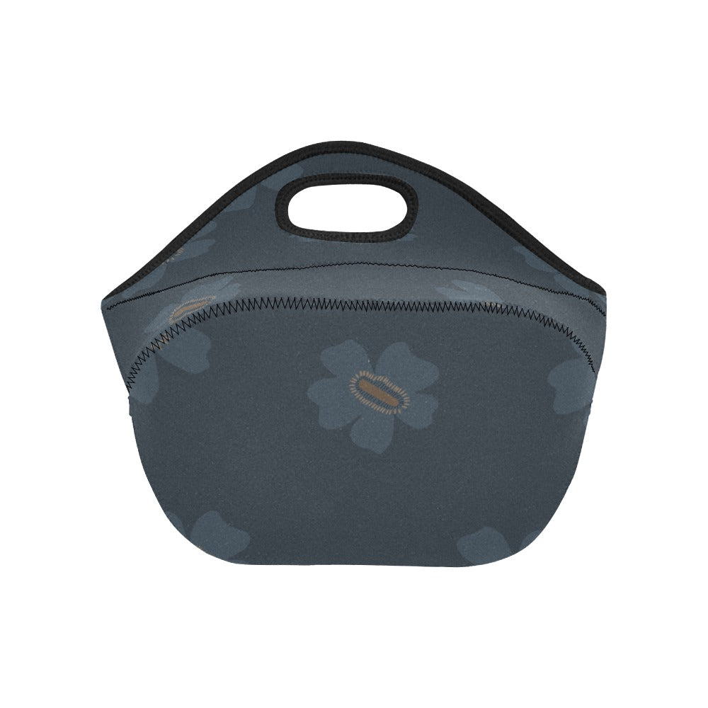 Cute Lunch Bag for Women Medium, Navy Tigrinum