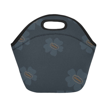 Cute Lunch Bag for Women Medium, Navy Tigrinum