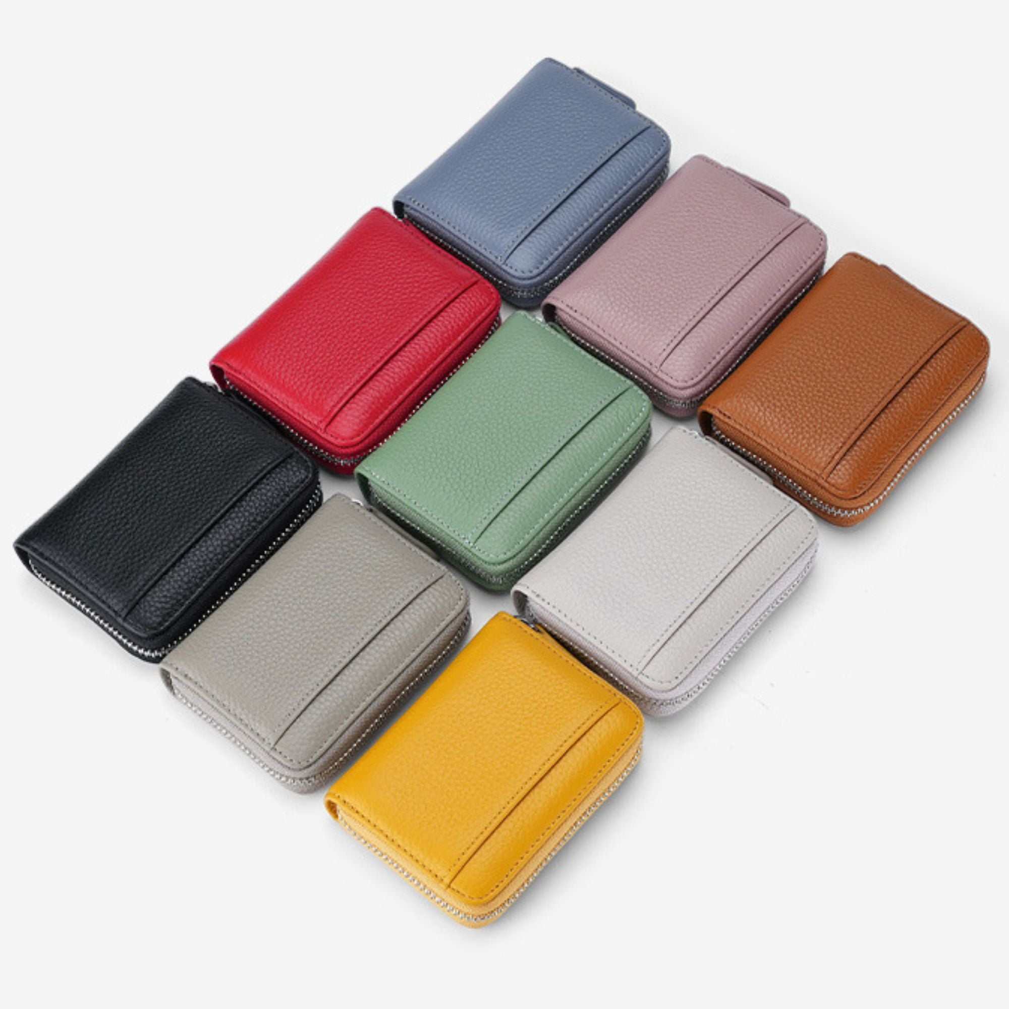 Defender RFID Compact Leather Wallet