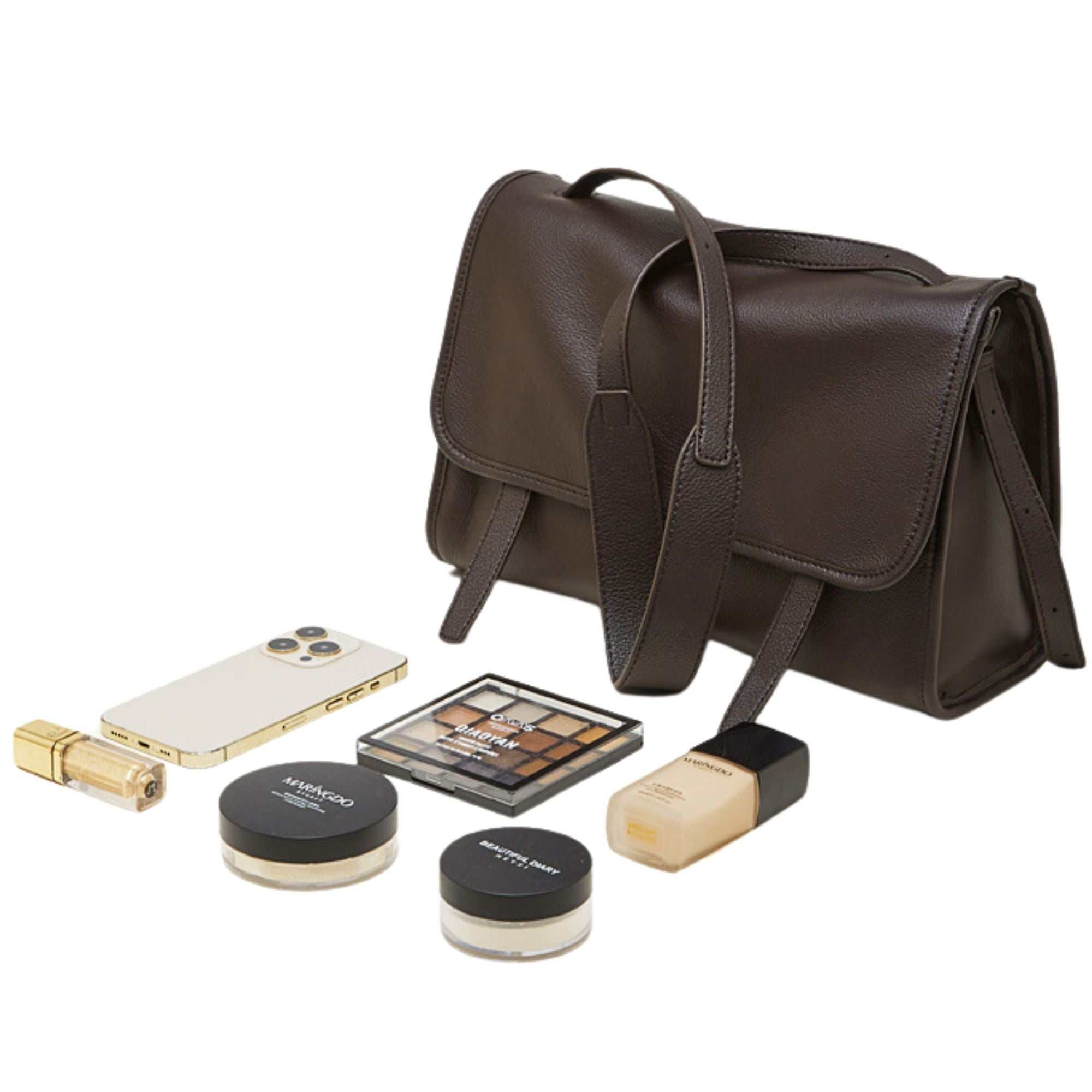 Devonshire Top Grain Calfskin Leather Messenger Bag