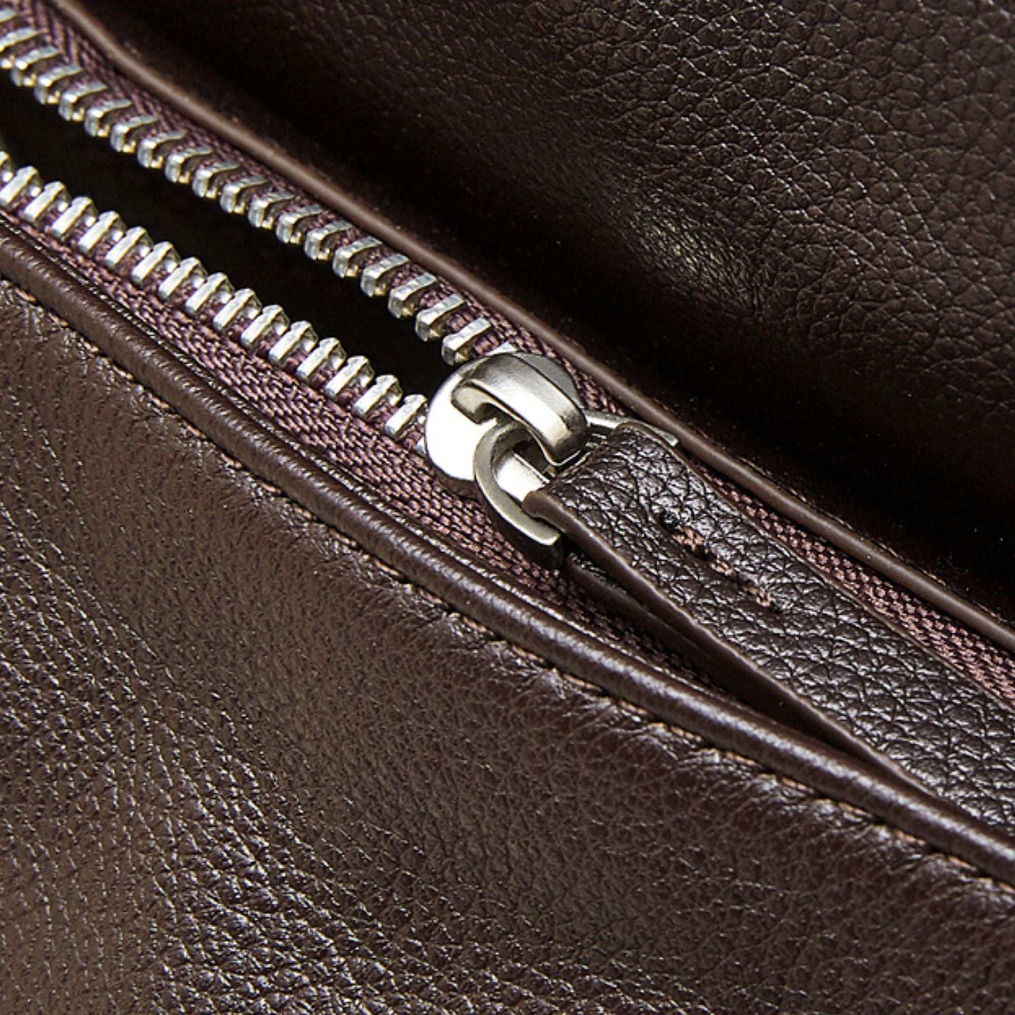 Devonshire Top Grain Calfskin Leather Messenger Bag