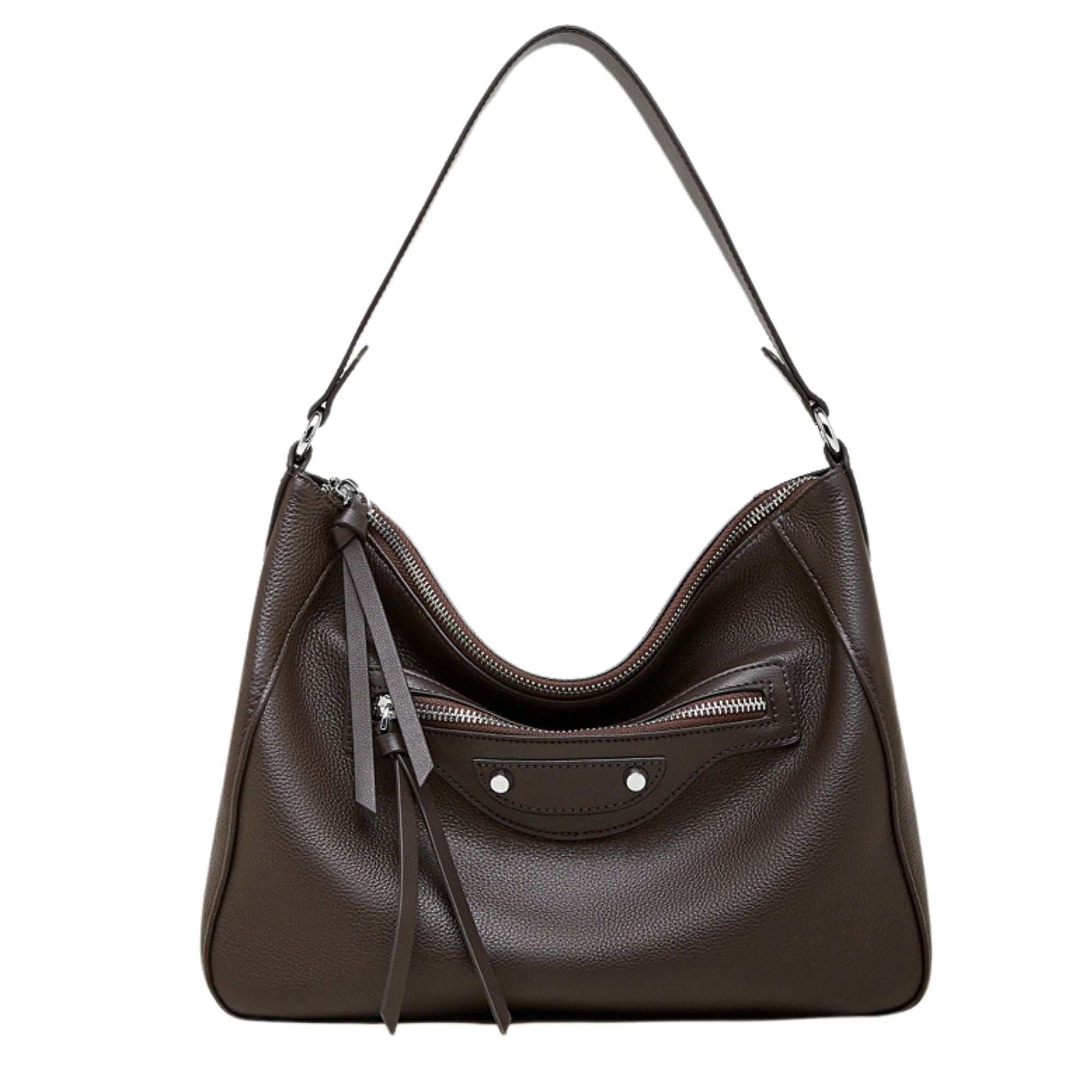 Emmerson Top Grain Leather Hobo