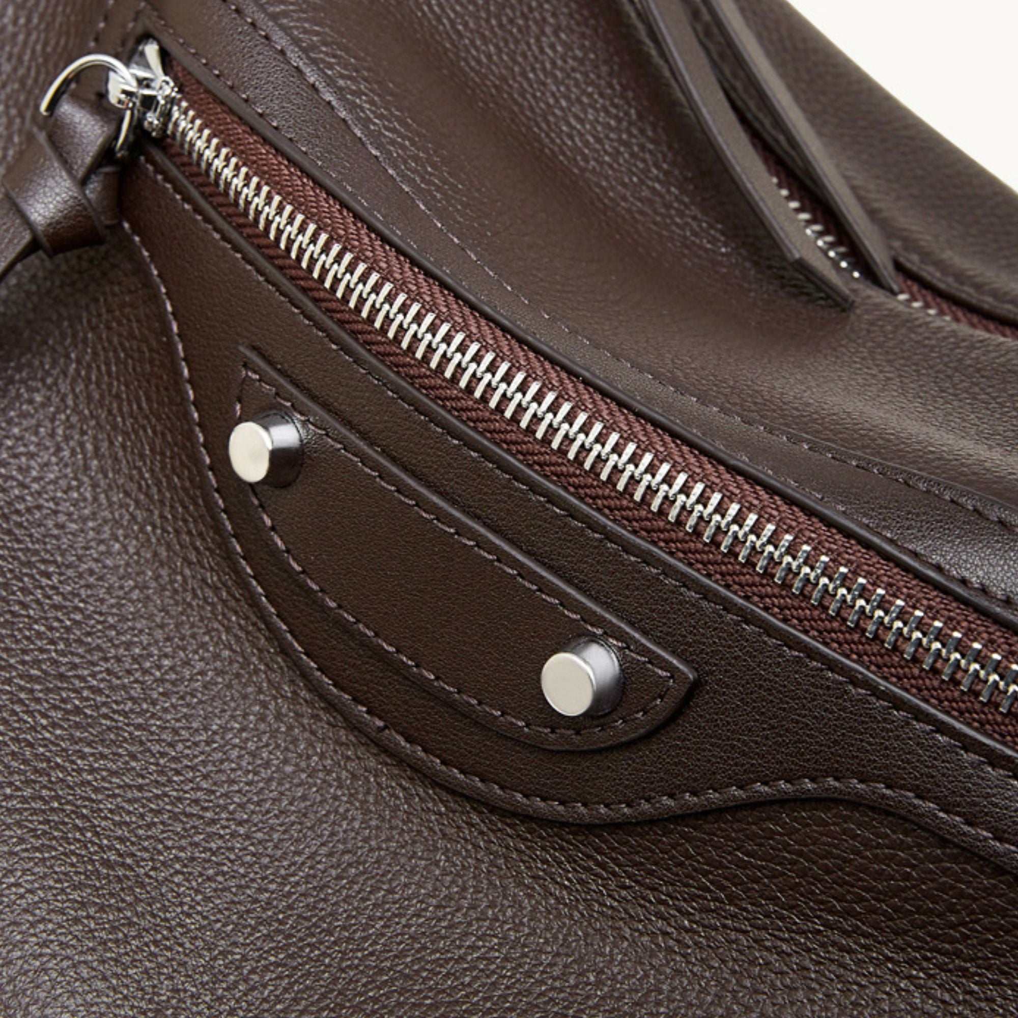 Emmerson Top Grain Leather Hobo