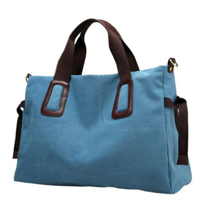 Everyday Charm Distressed Canvas Handbag