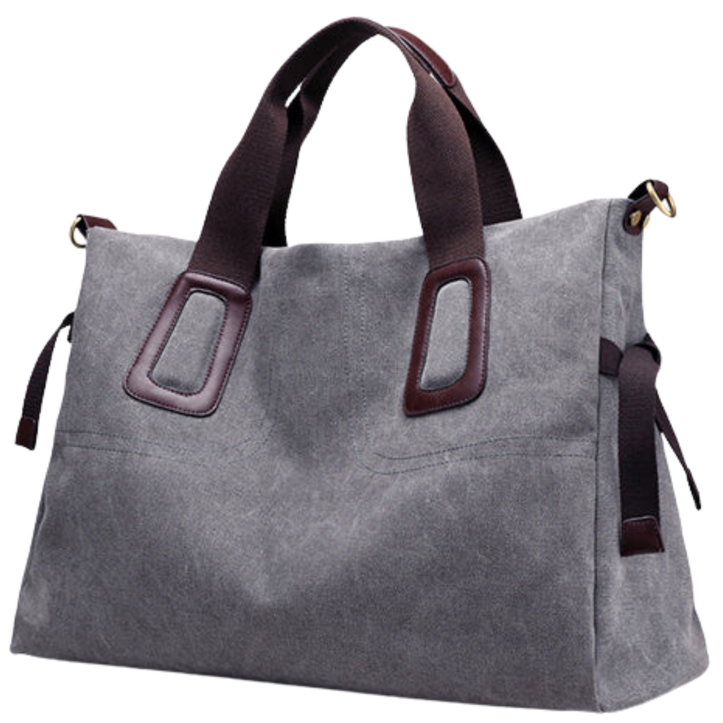 Everyday Charm Distressed Canvas Handbag