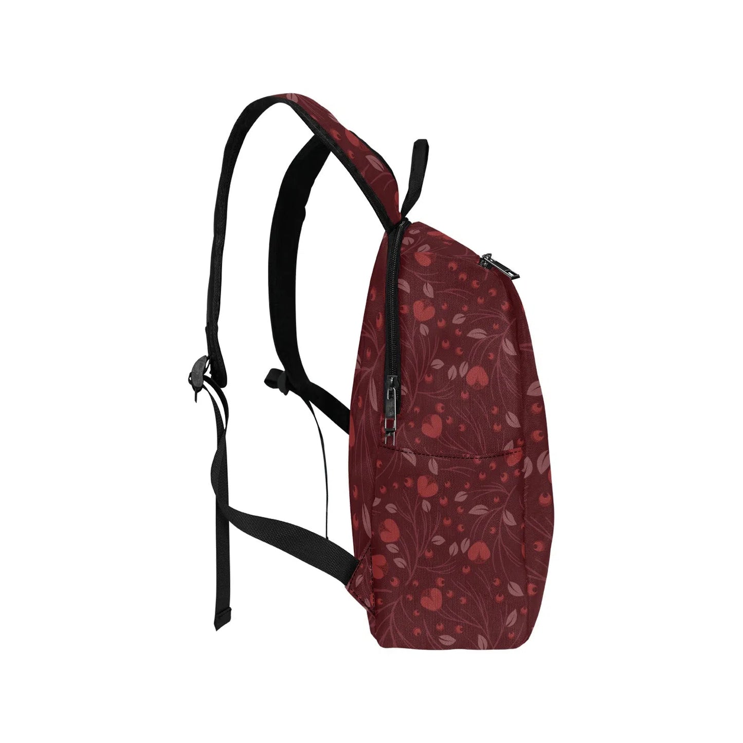 Floral Backpack, Red Poppy