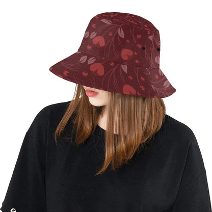 Floral Bucket Hat, Poppy