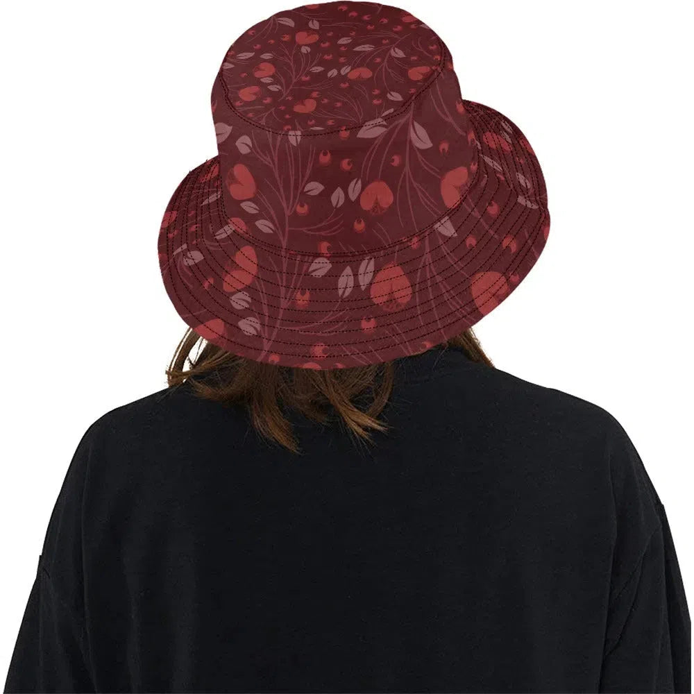 Floral Bucket Hat, Poppy