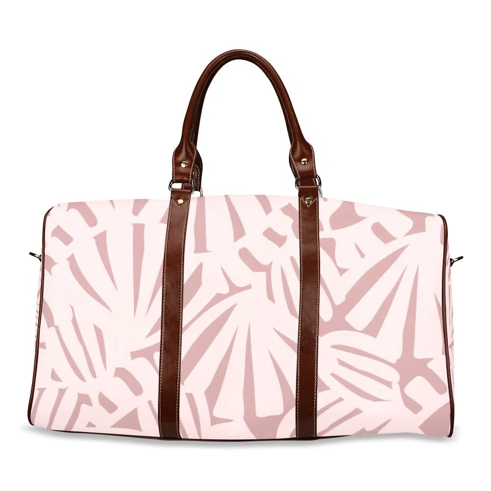 Floral Duffel Bag, Pink Petals