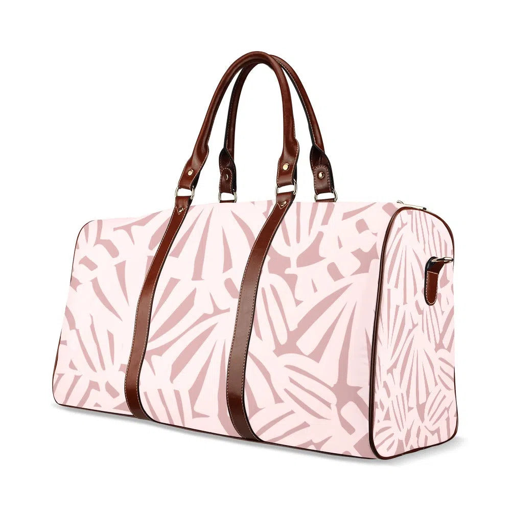 Floral Duffel Bag, Pink Petals