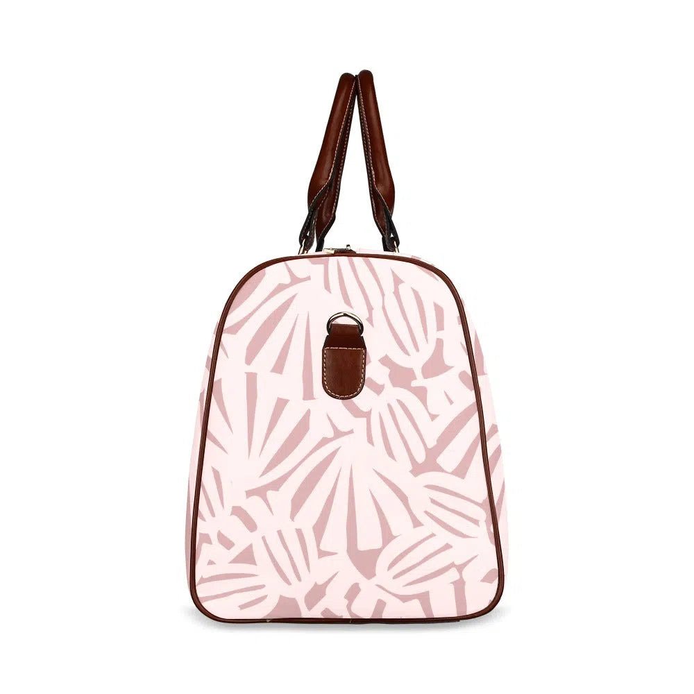 Floral Duffel Bag, Pink Petals