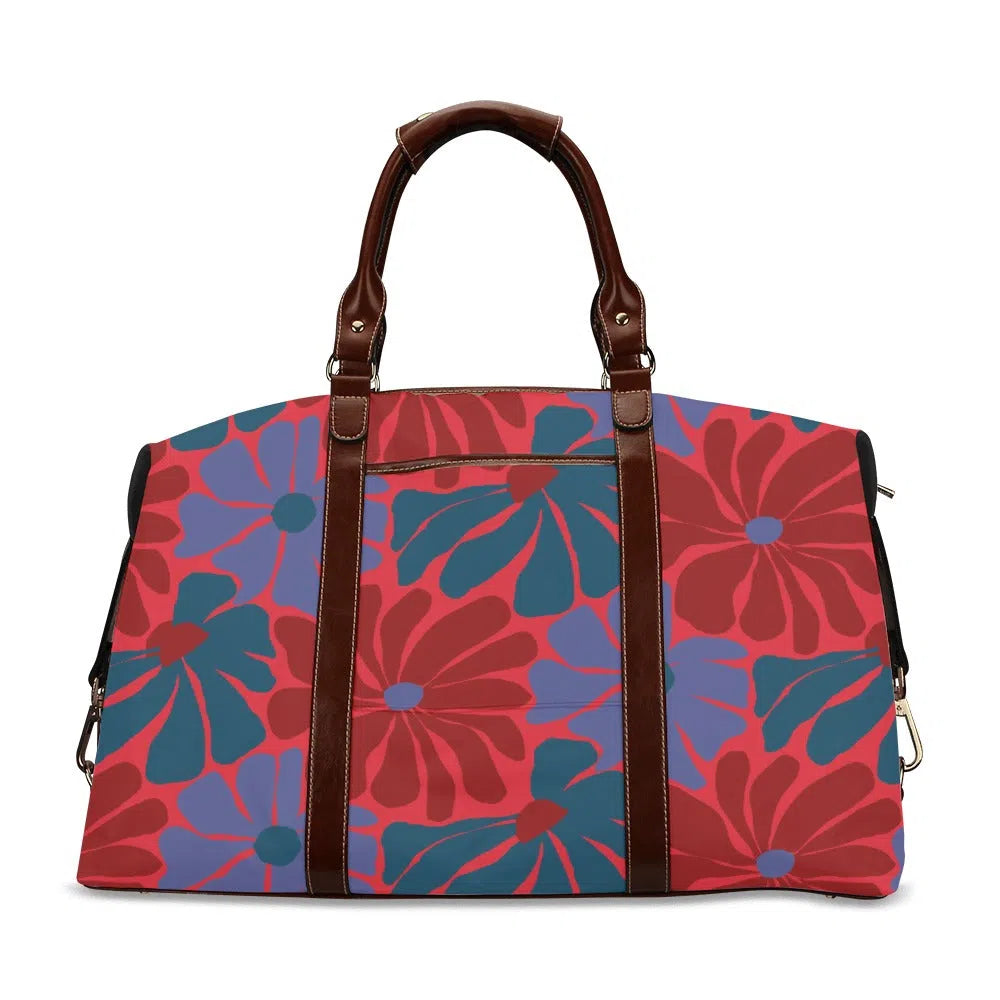 Floral Weekender Bag, Azalea