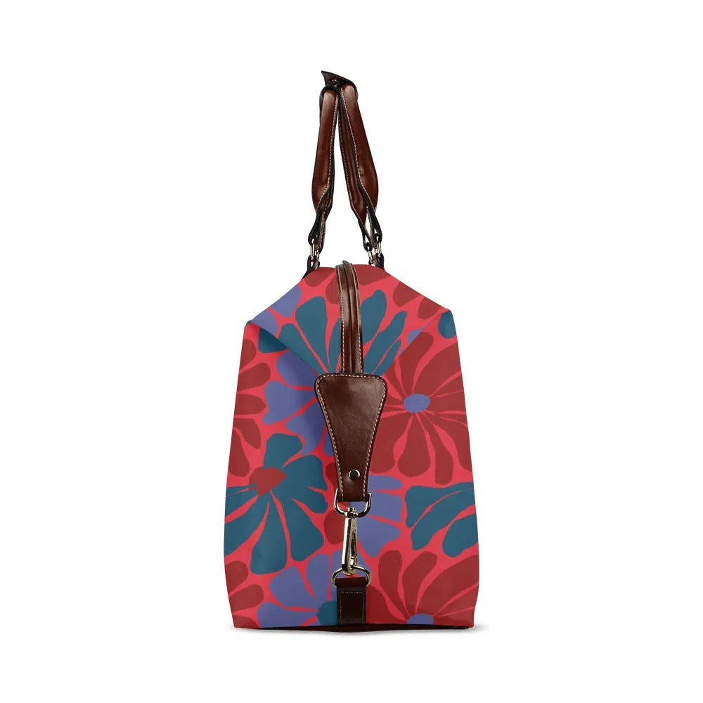 Floral Weekender Bag, Azalea