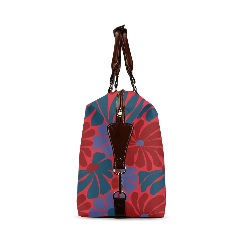 Floral Weekender Bag, Azalea