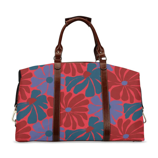 Floral Weekender Bag, Azalea