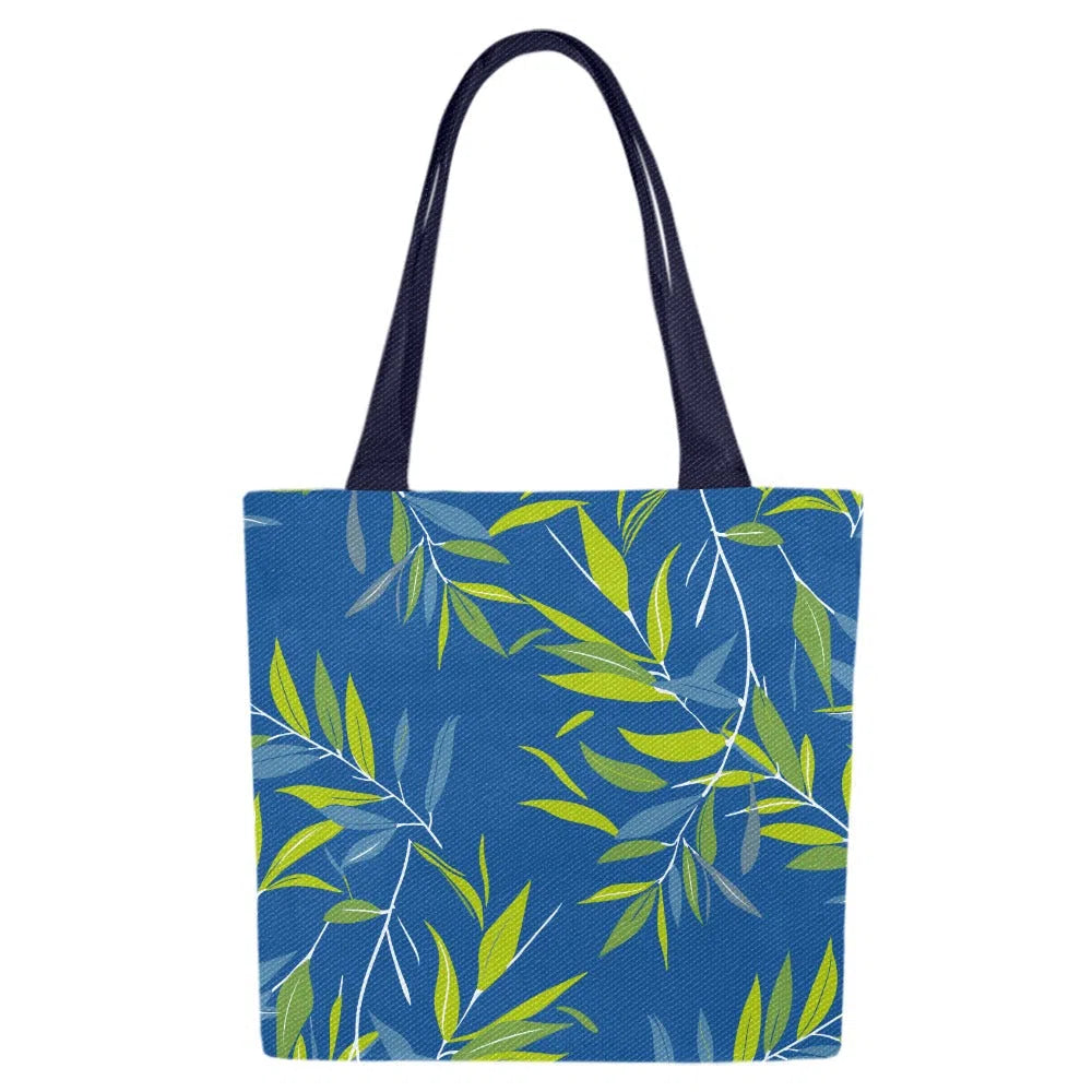 Flower Tote Bag, Willow (Set of 4)