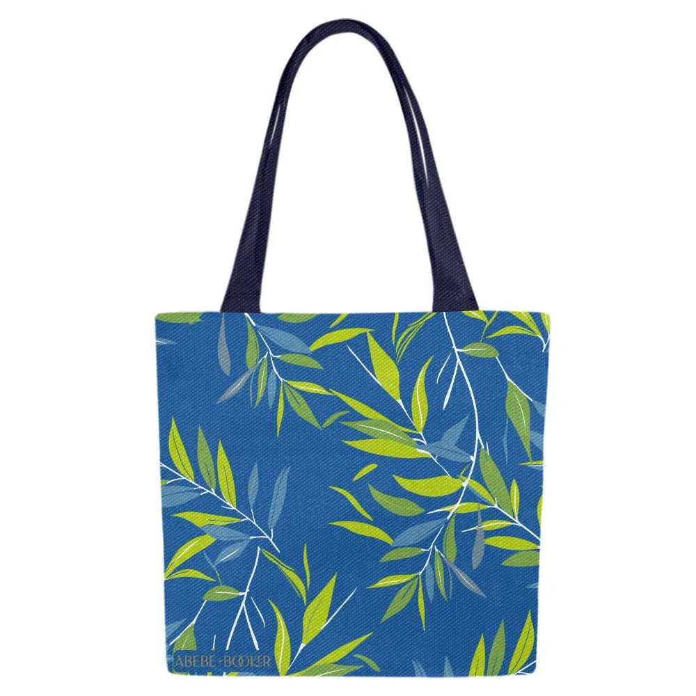 Flower Tote Bag, Willow (Set of 4)