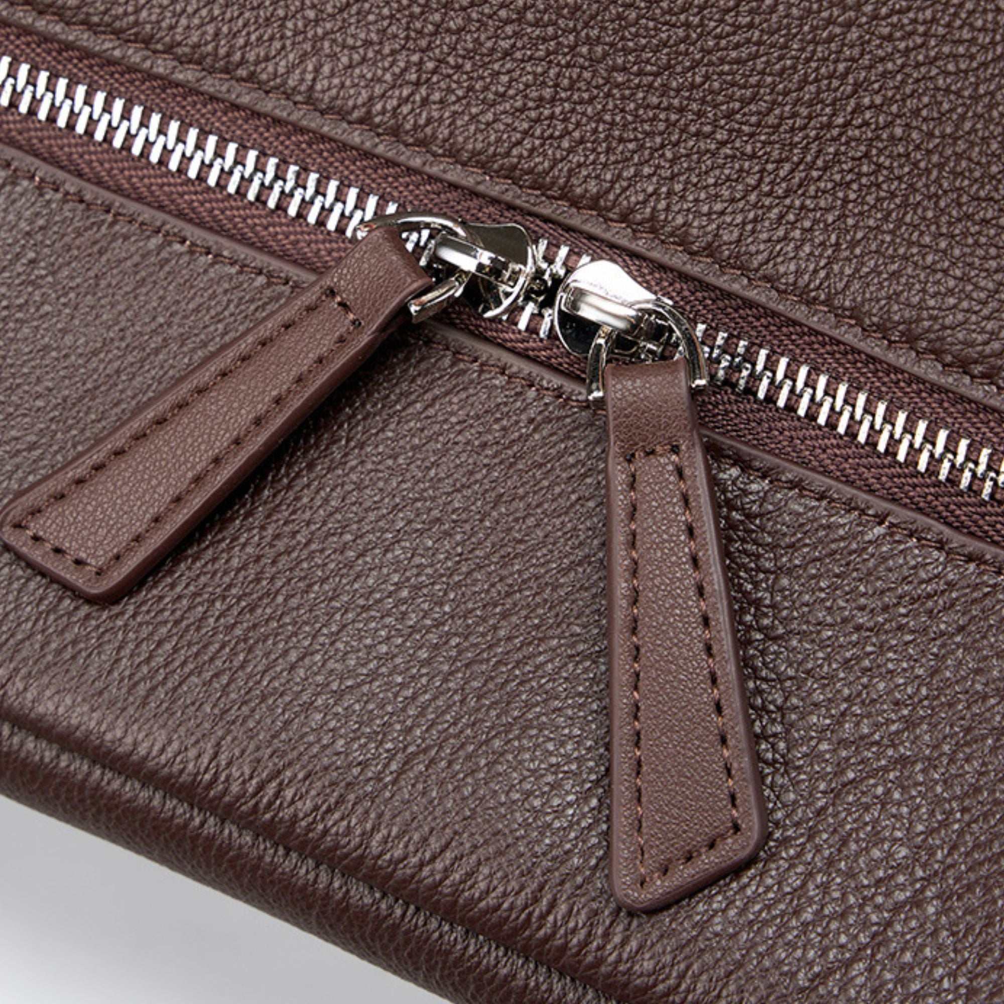 Fulham Large Top Grain Leather Shoulder Tote