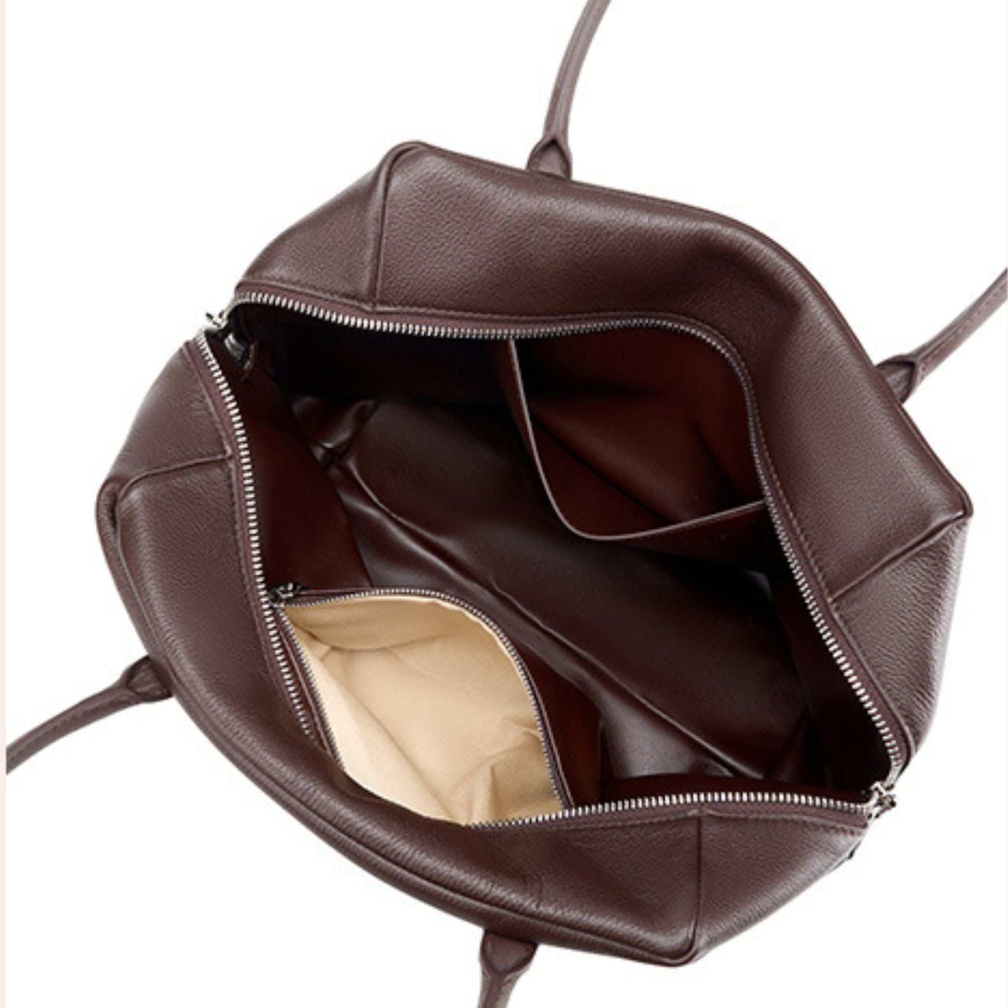 Fulham Large Top Grain Leather Shoulder Tote