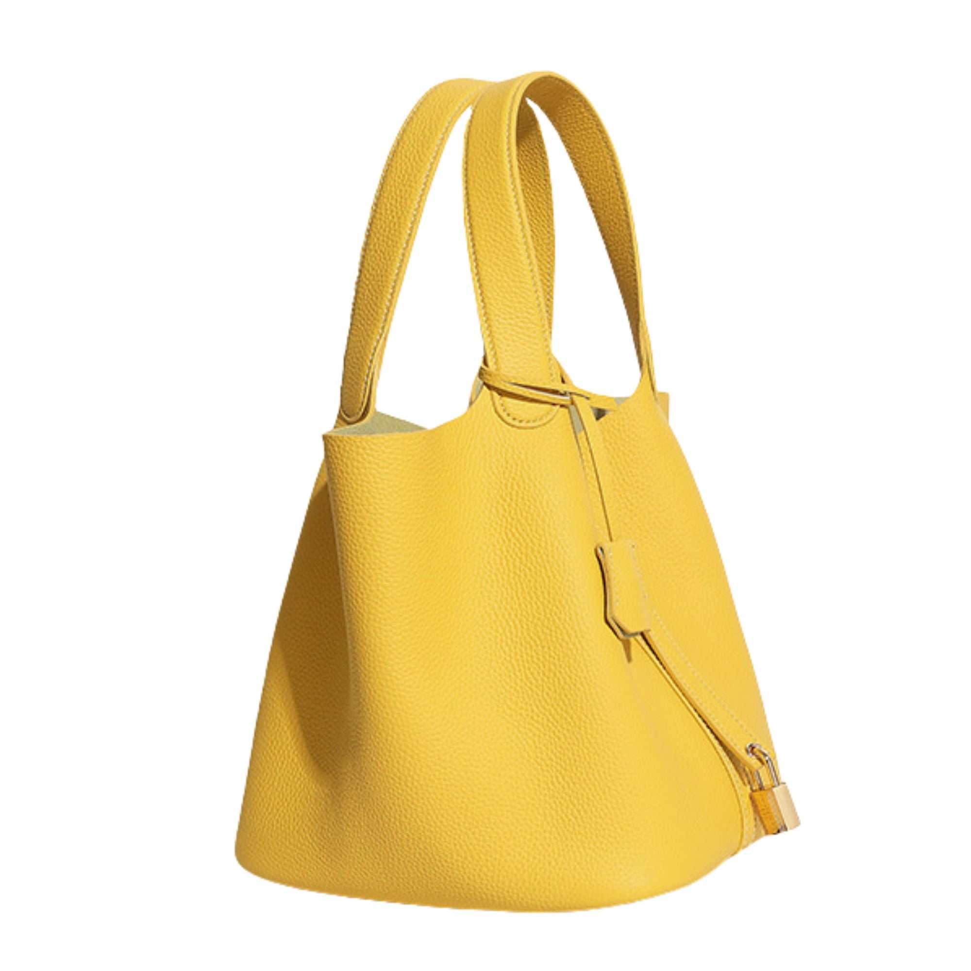 Greenwich Top Grain Leather Bucket Bag