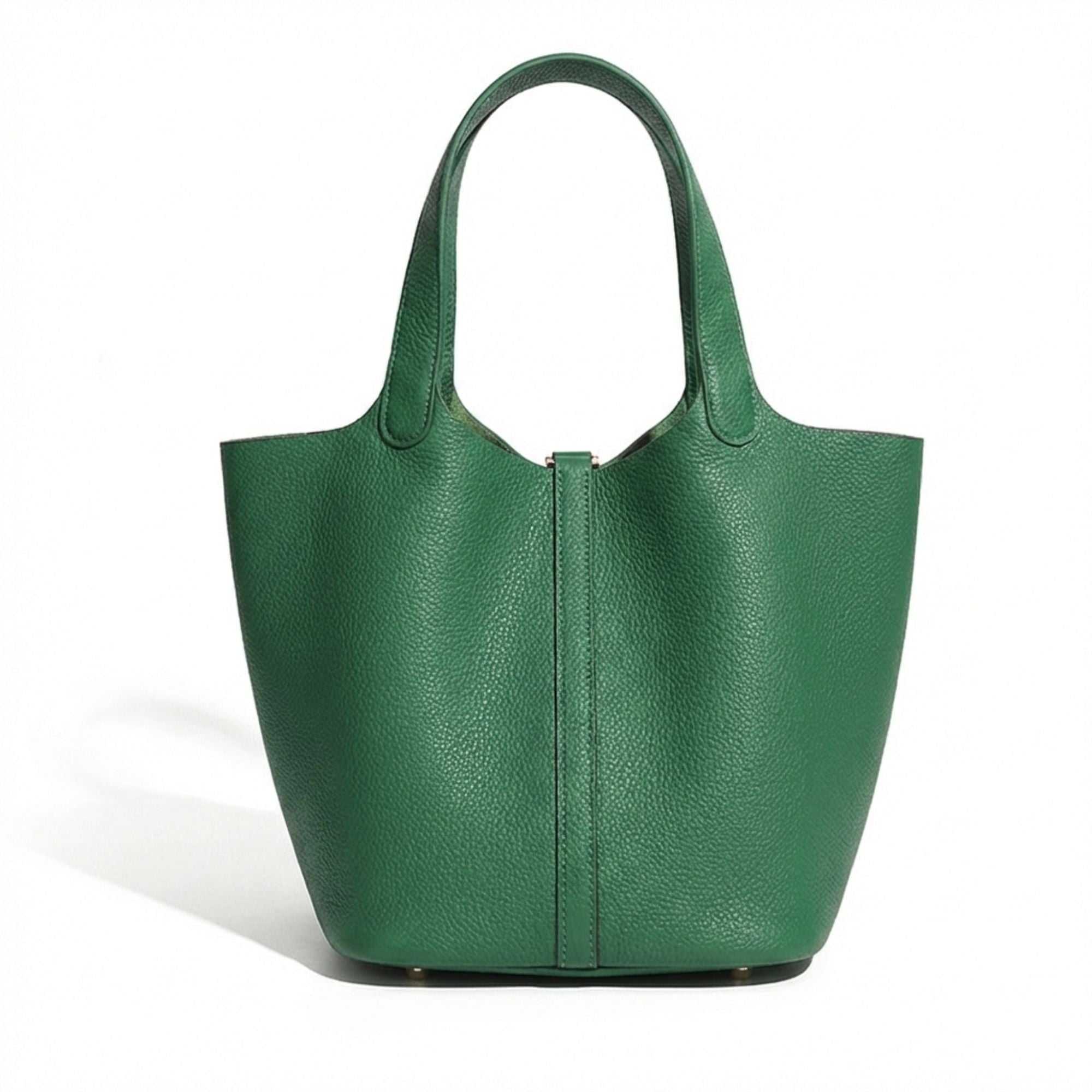 Greenwich Top Grain Leather Bucket Bag