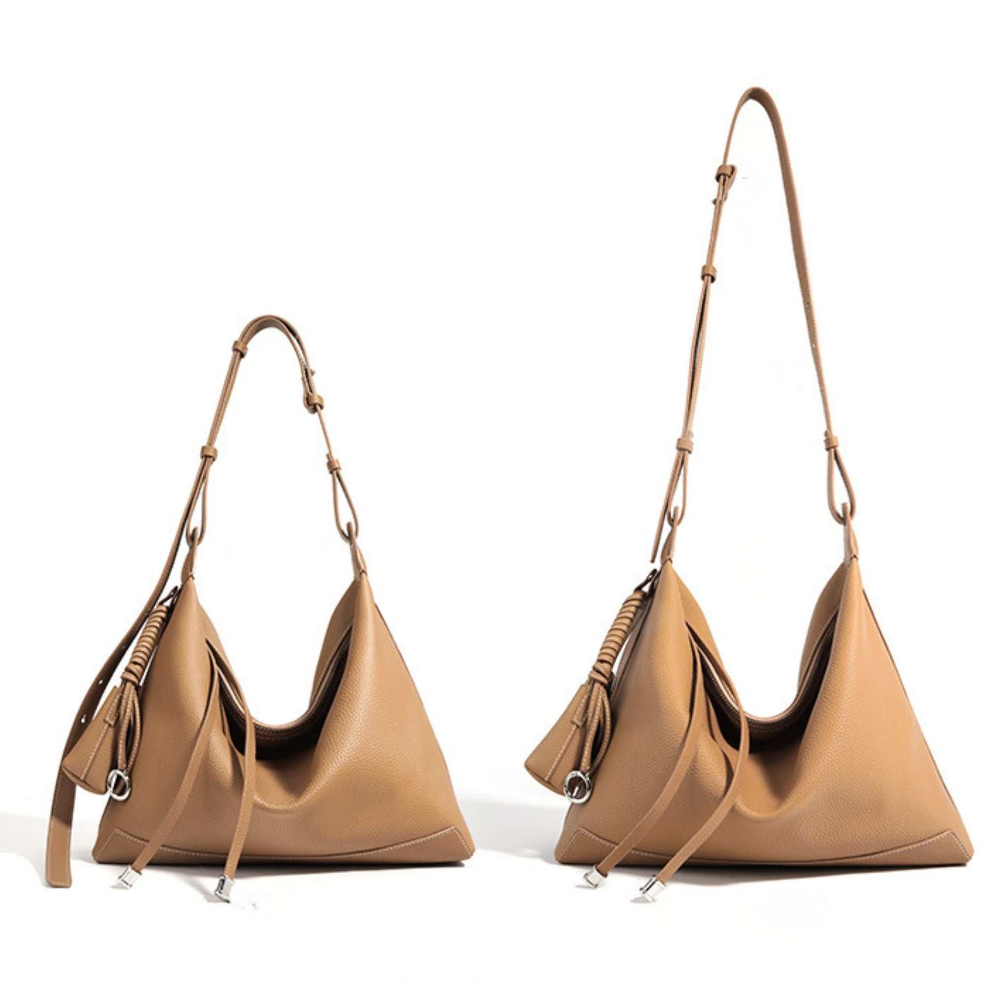 Henley Top Grain Leather Hobo