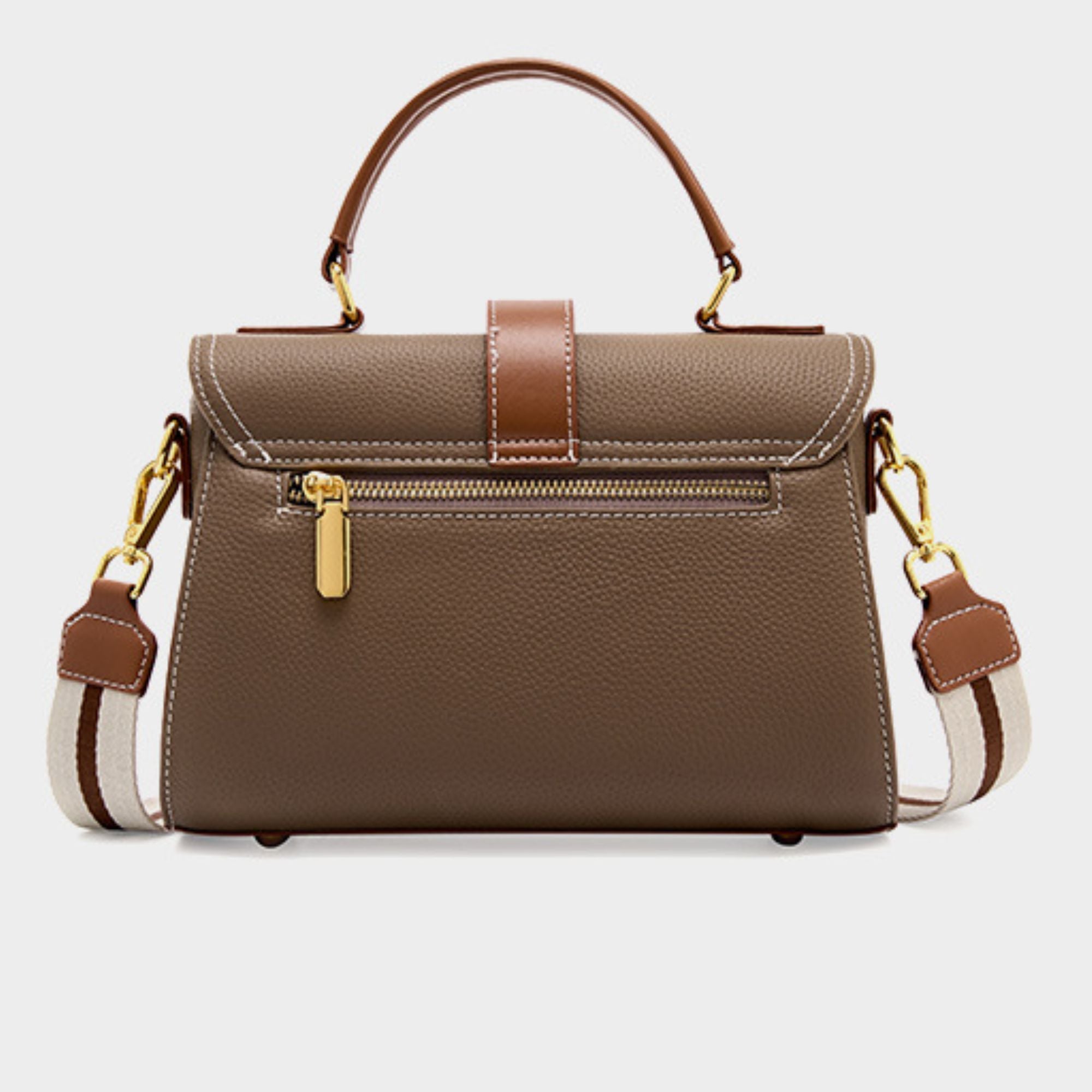 Kingsly Leather Shoulder Bag