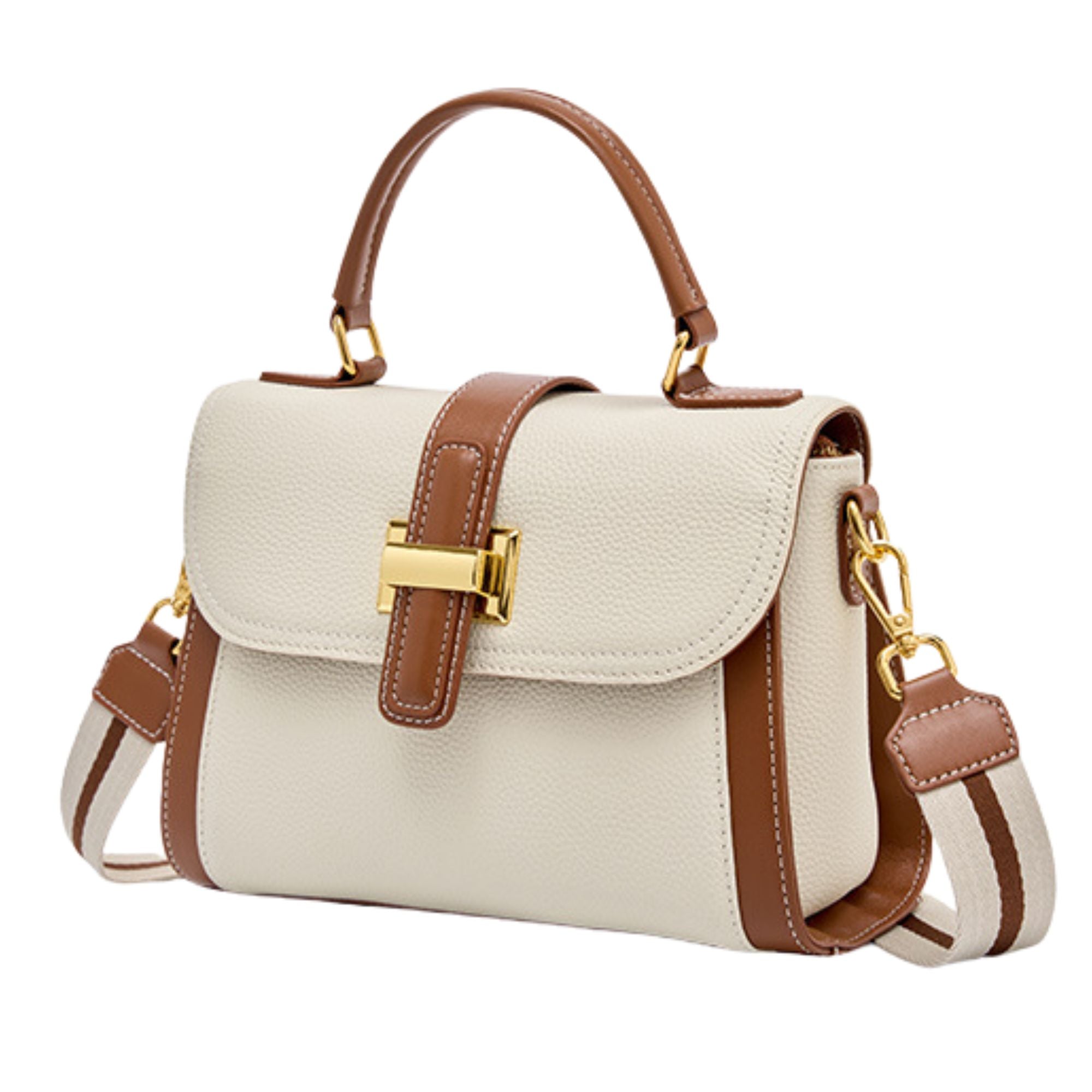 Kingsly Leather Shoulder Bag