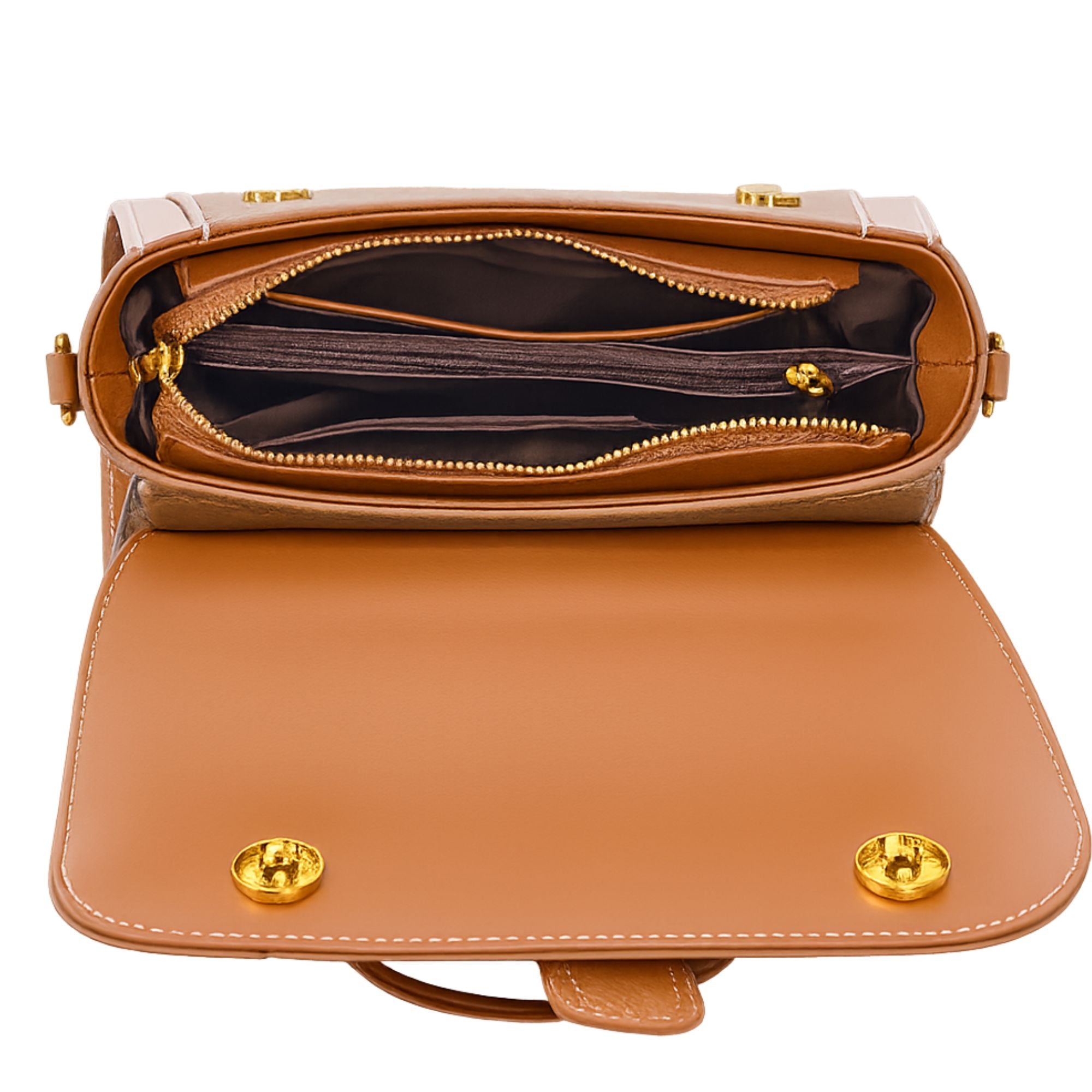 Kingsly Leather Shoulder Bag