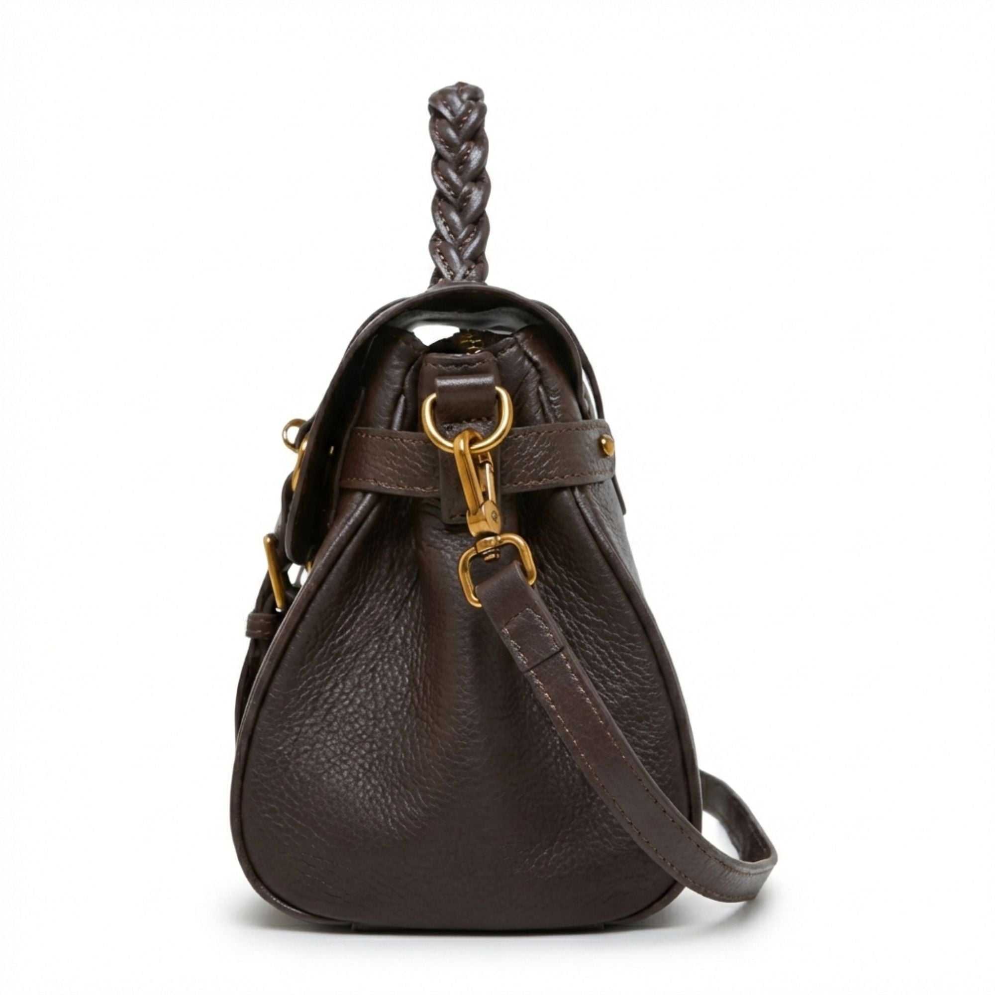 Langley Top Grain Leather Satchel