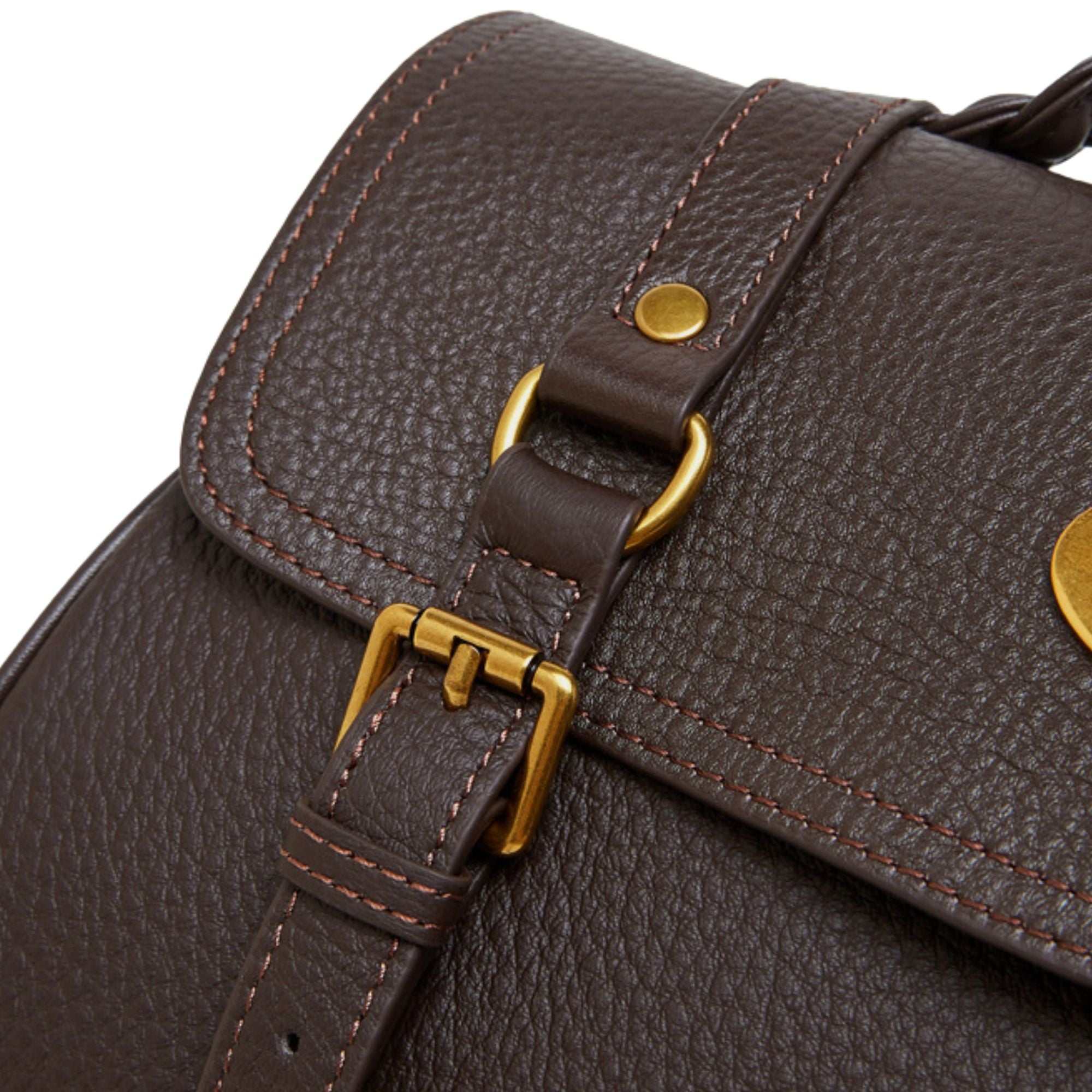Langley Top Grain Leather Satchel