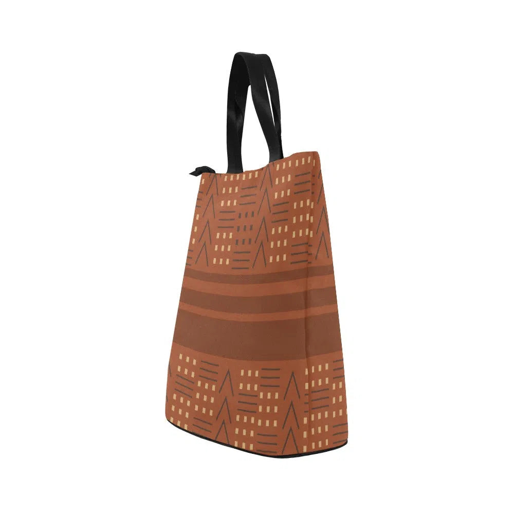 Large lunch tote bags for adults, Clay