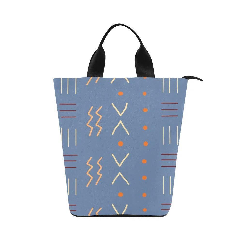 Large lunch tote bags for adults, Denim