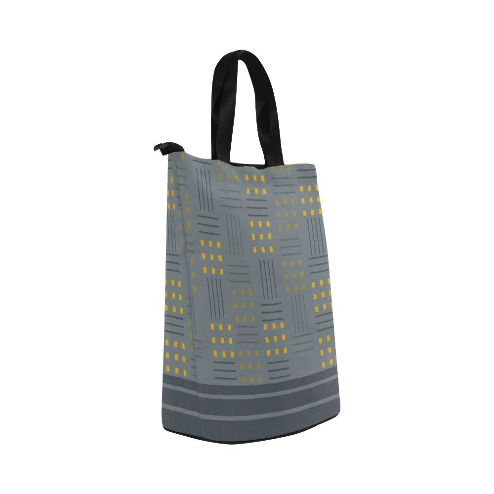 Large lunch tote bags for adults, Slate