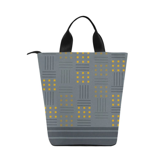 Large lunch tote bags for adults, Slate