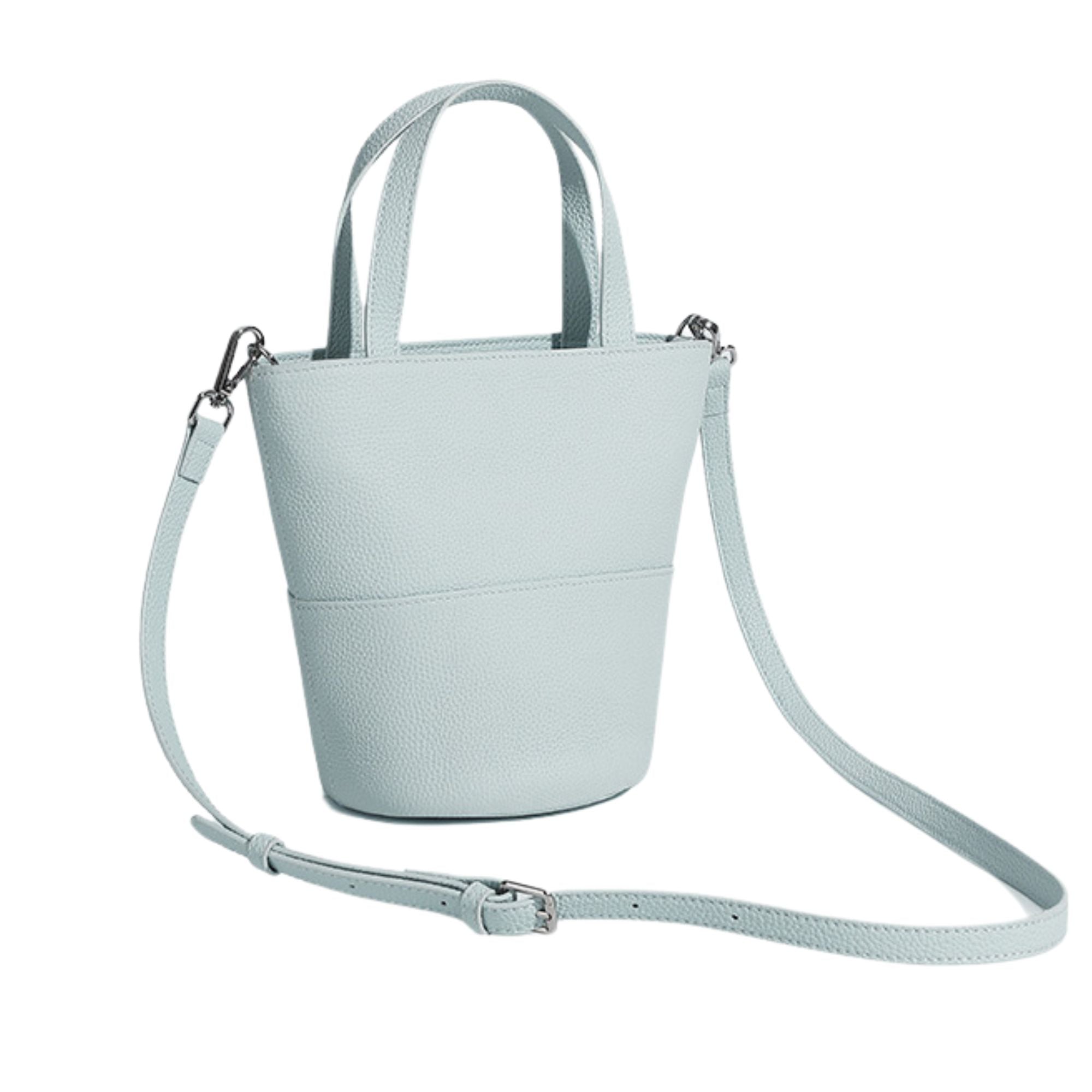 Lennox Leather Basket Tote