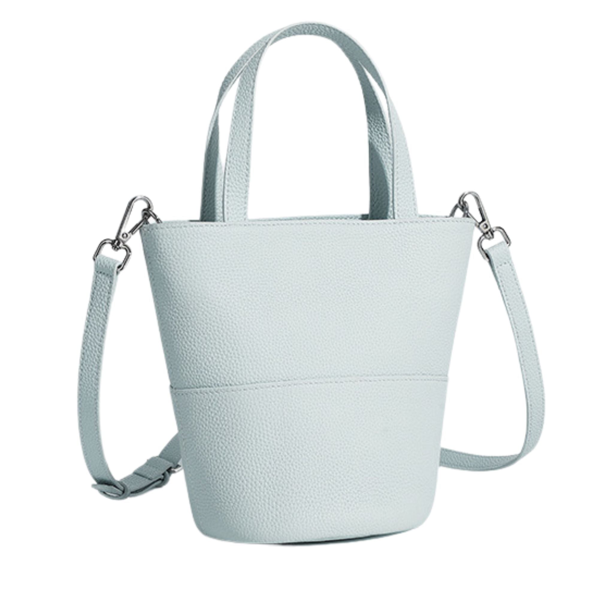 Lennox Leather Basket Tote