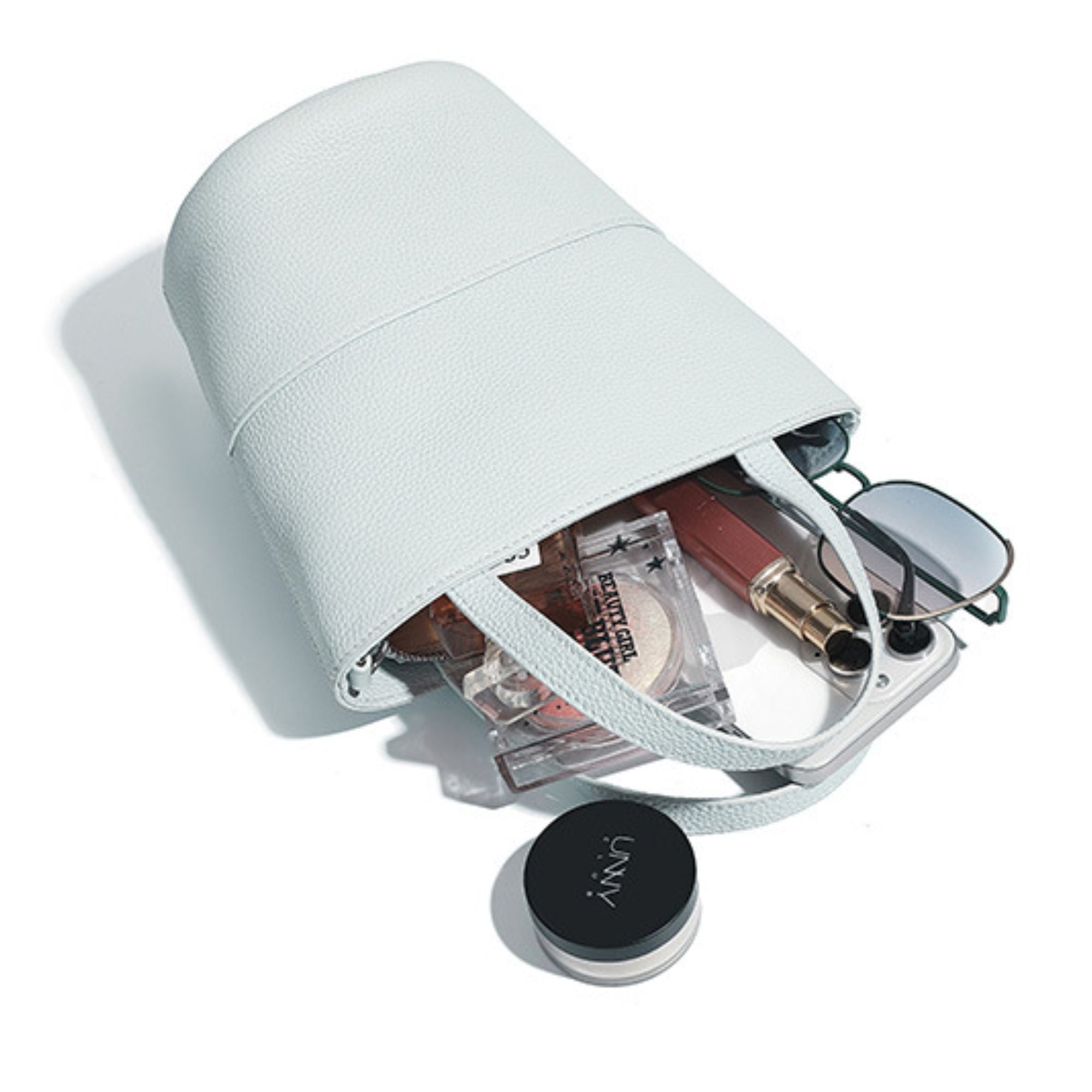 Lennox Leather Basket Tote