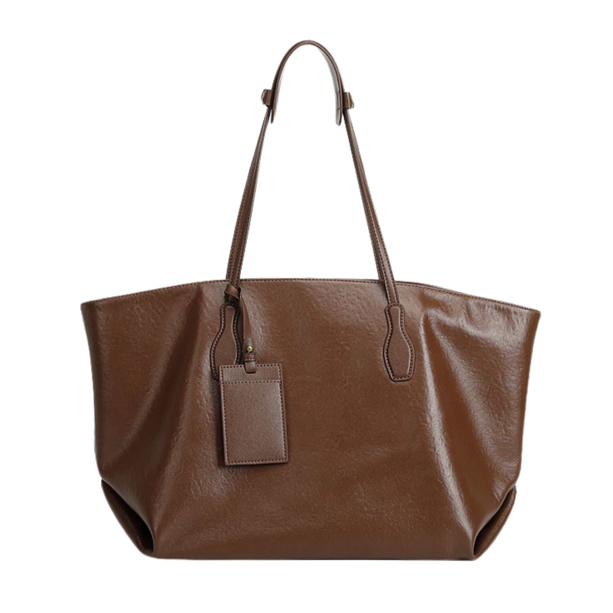Lexington Vegetable-Tanned Genuine Leather Tote