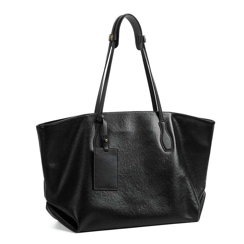 Lexington Vegetable-Tanned Genuine Leather Tote